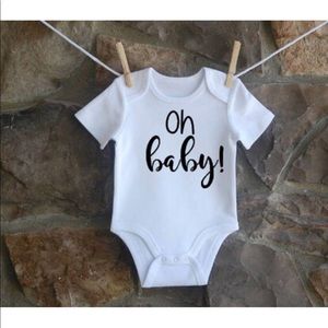 Oh baby onesie
